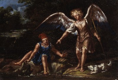 Tobias and the Angel by Francesco Cozza